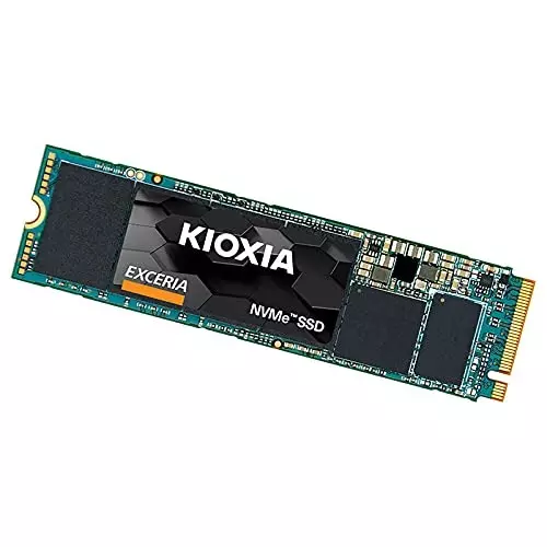 KIOXIA EXCERIA NVMe SSD Memory 500 GB Storage NVMe Black for Desktop & Laptop