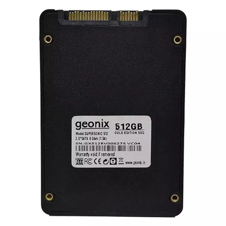 GEONIX GOLD SATA III 512GB SSD 2.5 Inch (63.5 mm) Internal Drive for PC & Laptop