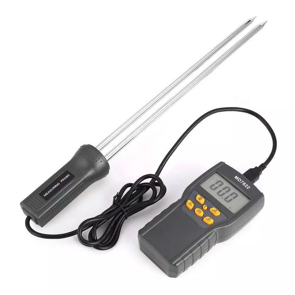 KERRO Grain Moisture Meter Pin Type with Measuring Probe, 40 mm Measurement Depth and 8 to 20% Range, MD-7822
