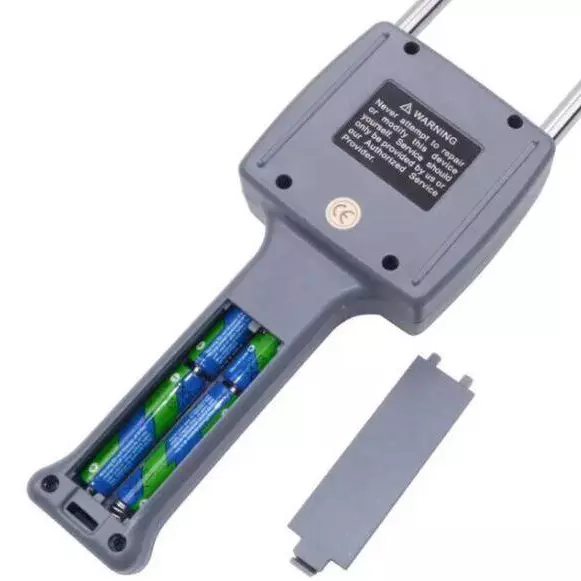 KERRO Grain Moisture Meter Pin Type with 300 mm Measurement Depth and ±0.1% Accuracy, TK100