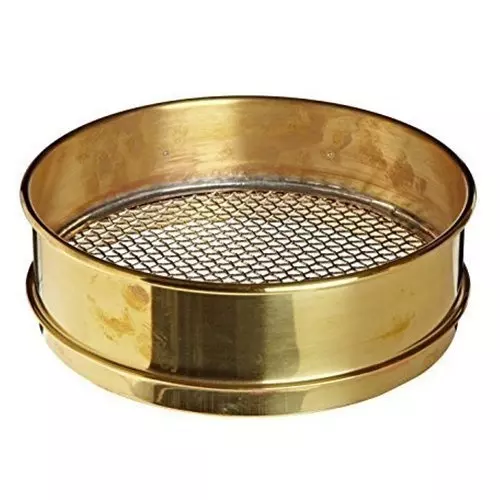 Vesca GE- 010 Test Sieve 200 mm Diameter, Brass Frame and 400 BSS