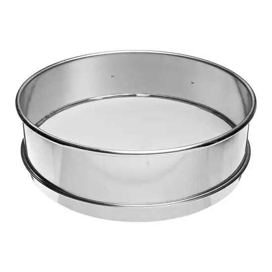 Vesca GE- 010 Test Sieve 200 mm Diameter, Stainless Steel 304 Frame and 200-240 BSS