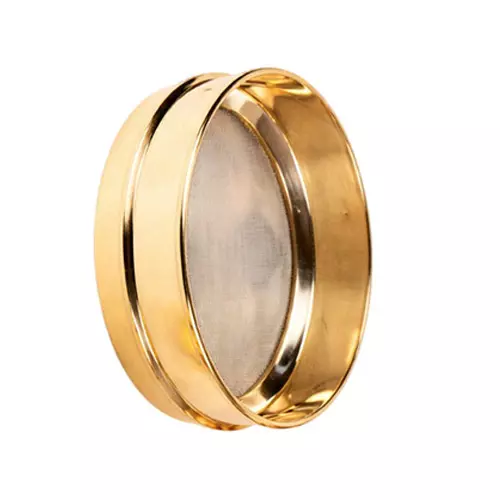 enkay-sieve-brass-frame-425-microns-aperture-size-20-cm-diameter-for-soil-cement-powder-testing-use-eke-05316