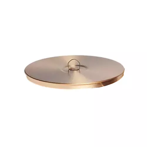 ENKAY Sieve Pan CoverBrass Frame Aperture Size 20 cm Diameter for Soil, Cement & Powder Testing Use, EKE 05350