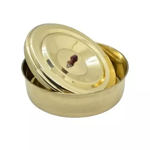 Vesca GE- 010 Lid and Pan 200 mm Diameter, Brass Body for Test Sieve