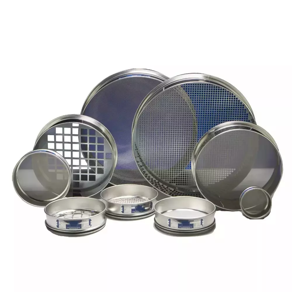 enkay-sieve-galvanized-iron-frame-45-mm-aperture-size-30-cm-diameter-for-soil-cement-powder-testing-use-eke-05206-pack-of-2