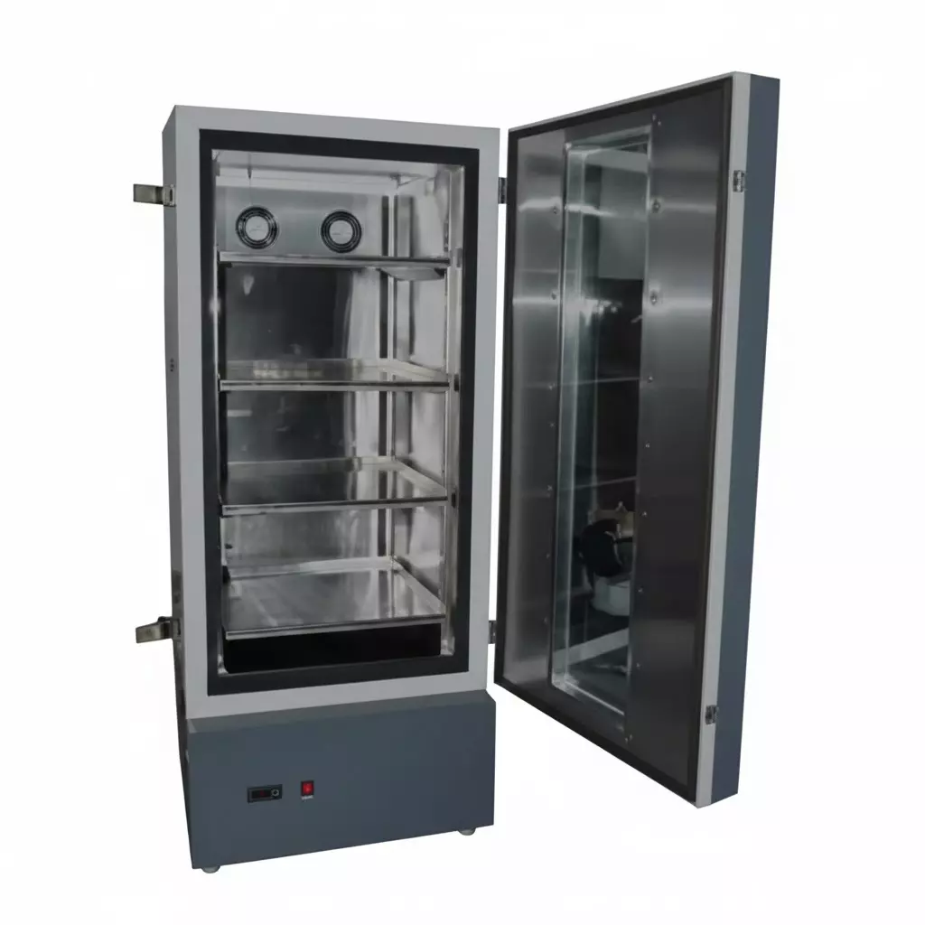 KRISK 200 L Laboratory Refrigerator Double Wall Construction 3 inch (76.2 mm) Thick PUF Insulation and 2°C to 10°C Temperature Range, KRI/SEI/ 1113