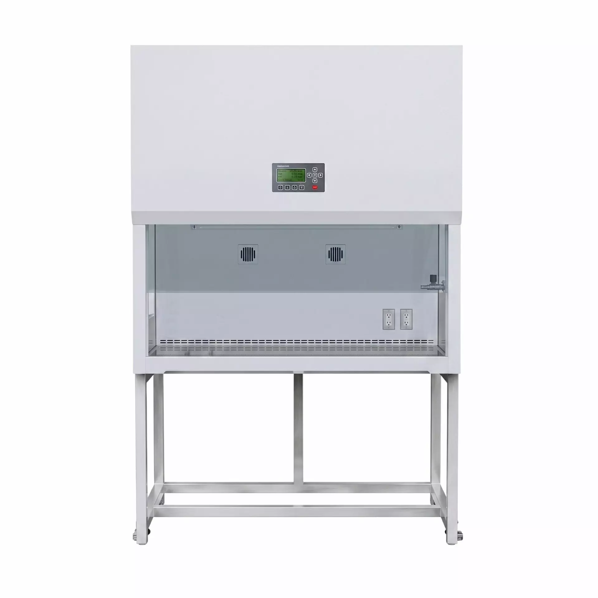 BR Biochem PCR Work Hood 0.27-0.32 m/s Air Velocity and Electro Galvanized Steel Outer Body Material, BR-PCRW-100