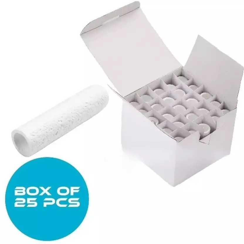 LARK Cellulose Extraction Thimble Pad Type with 25x80 mm Size and 1.5 mm Diameter, 2580 LCT (Pack of 25)