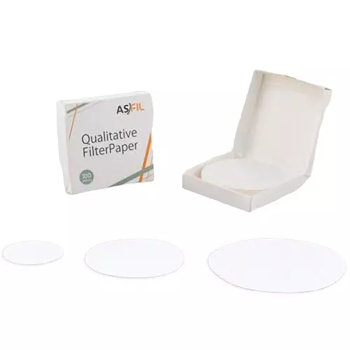 AS ONE Qualitative Filter Paper 101 mm, 10112.5