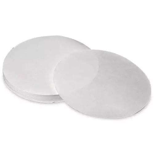 Loba MN640d Grade Ashless Filter Paper Round White 125 mm Diameter, 205012 (Pack of 100)