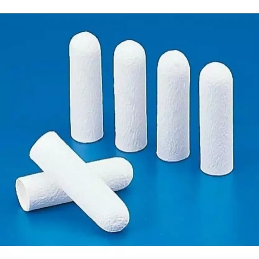 LARK Cellulose Extraction Thimble Pad Type with 25x100 mm Size and 1.5 mm Diameter, LCT25100 (Pack of 25)