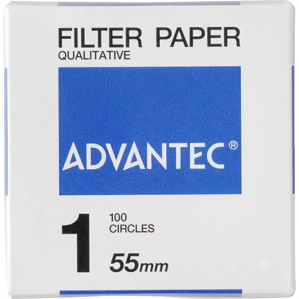 advantec-55-mm-diameter-qualitative-filter-paper-grade-no1-pn-00011055-pack-of-100-pcs