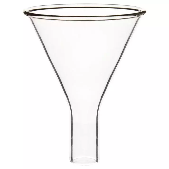 ABGIL Borosilicate Glass Short Stem Powder Funnel 200 mm Diameter, ABG2629