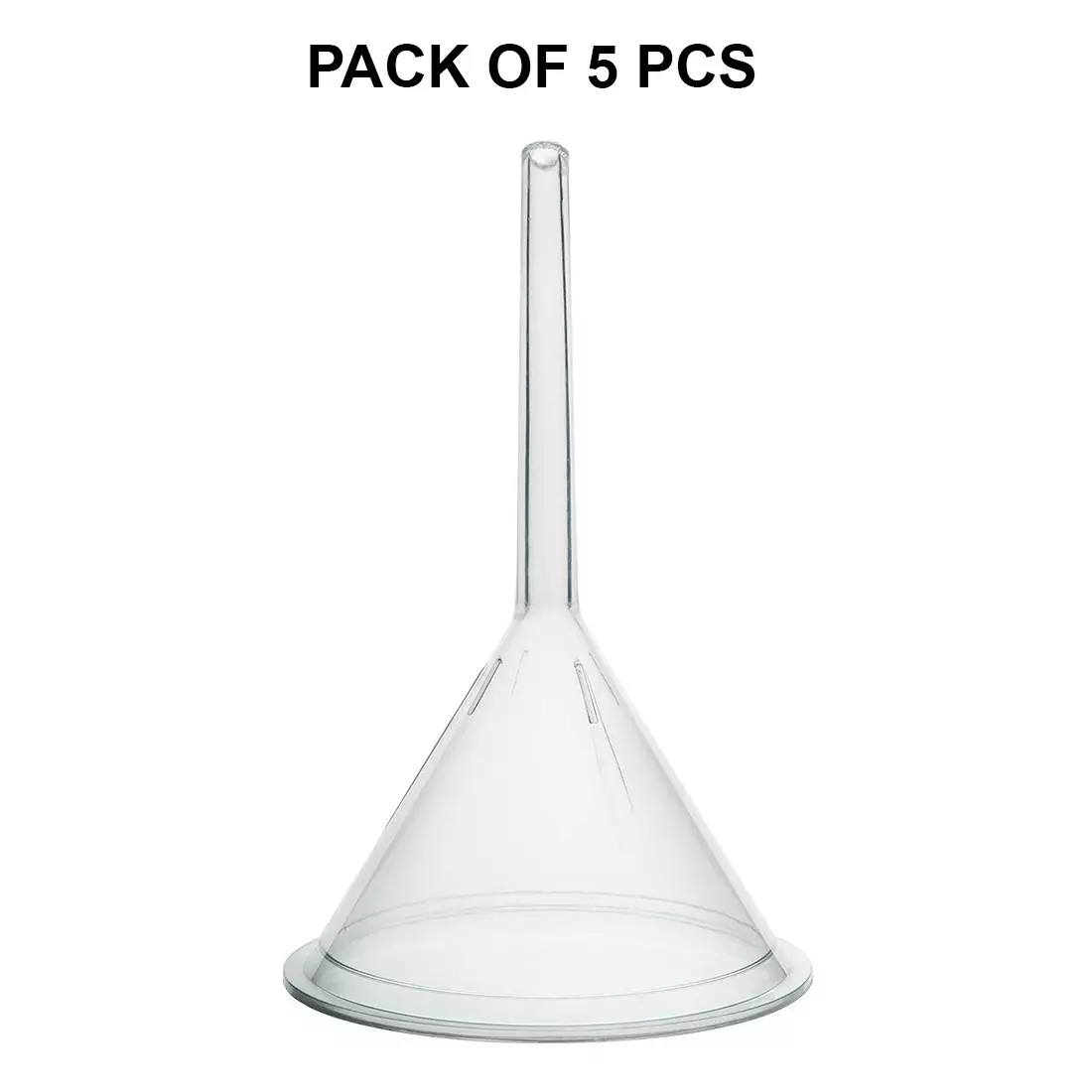 wkm-filter-funnel-polyethylene-transparent-80-mm-stem-diameter-for-faster-larger-volume-pouring-wkm-ff-80mm-pack-of-5-pcs