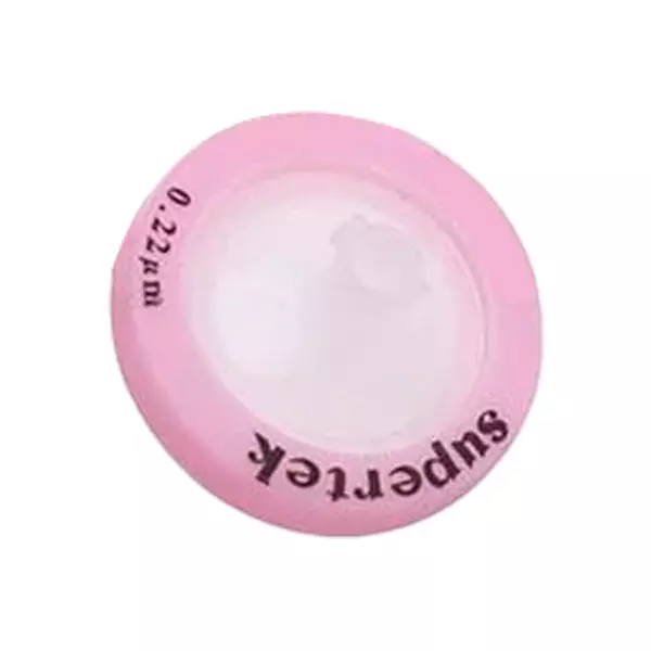 Supertek Sterile 2 Layers Syringe Filter, Dia 25 mm, Pore Size 0.22 µm, SPVG02-S25 (Pack of 100)