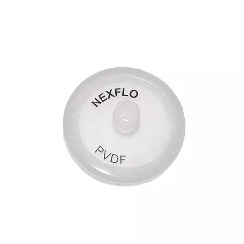 MOXCARE Nexflo Syringe Filters PVDF Hydrophobic 25 mm Dia & 0.22 um Pore Size, NXSFPVDF2522 (Pack of 100)