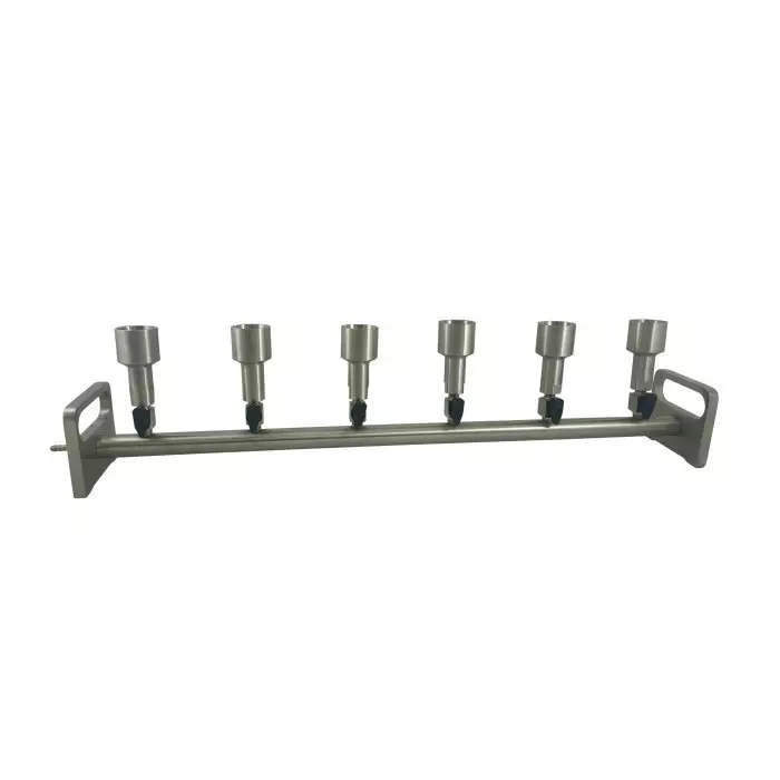 Whatman Stainless Steel 6 Place Vacuum Manifold 10498762
