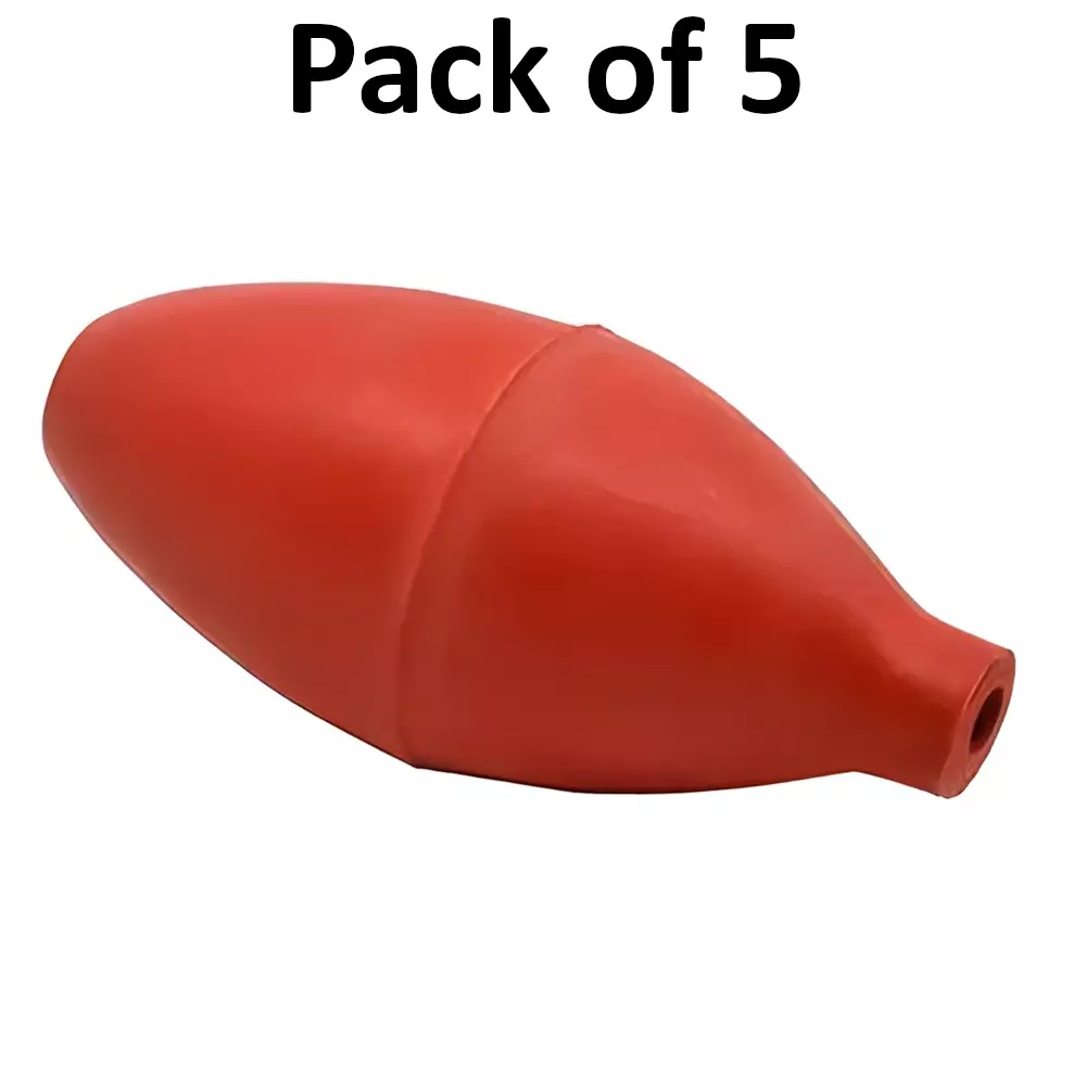 Bysafe Rubber Bulb Oval Shape for 25 ml Pipette, 9M-P61W-O4LI (Pack of 5)