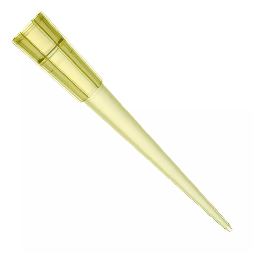 Tarson Micro Tips Bulk Pack 200 µl Capacity Yellow Color, PP Body, 52101Y (Pack of 1000)