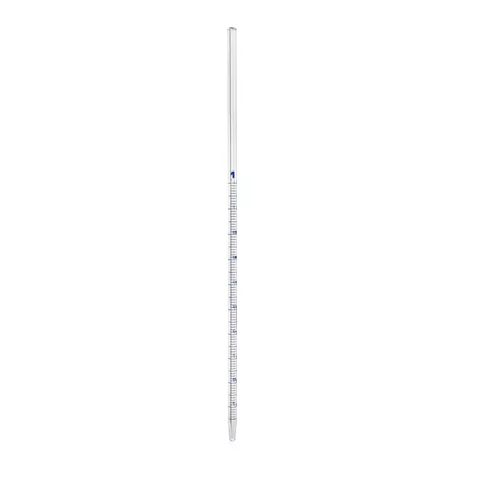 ABGIL Borosilicate Glass Serological Measuring Pipette 1 ml Capacity, ABG3665