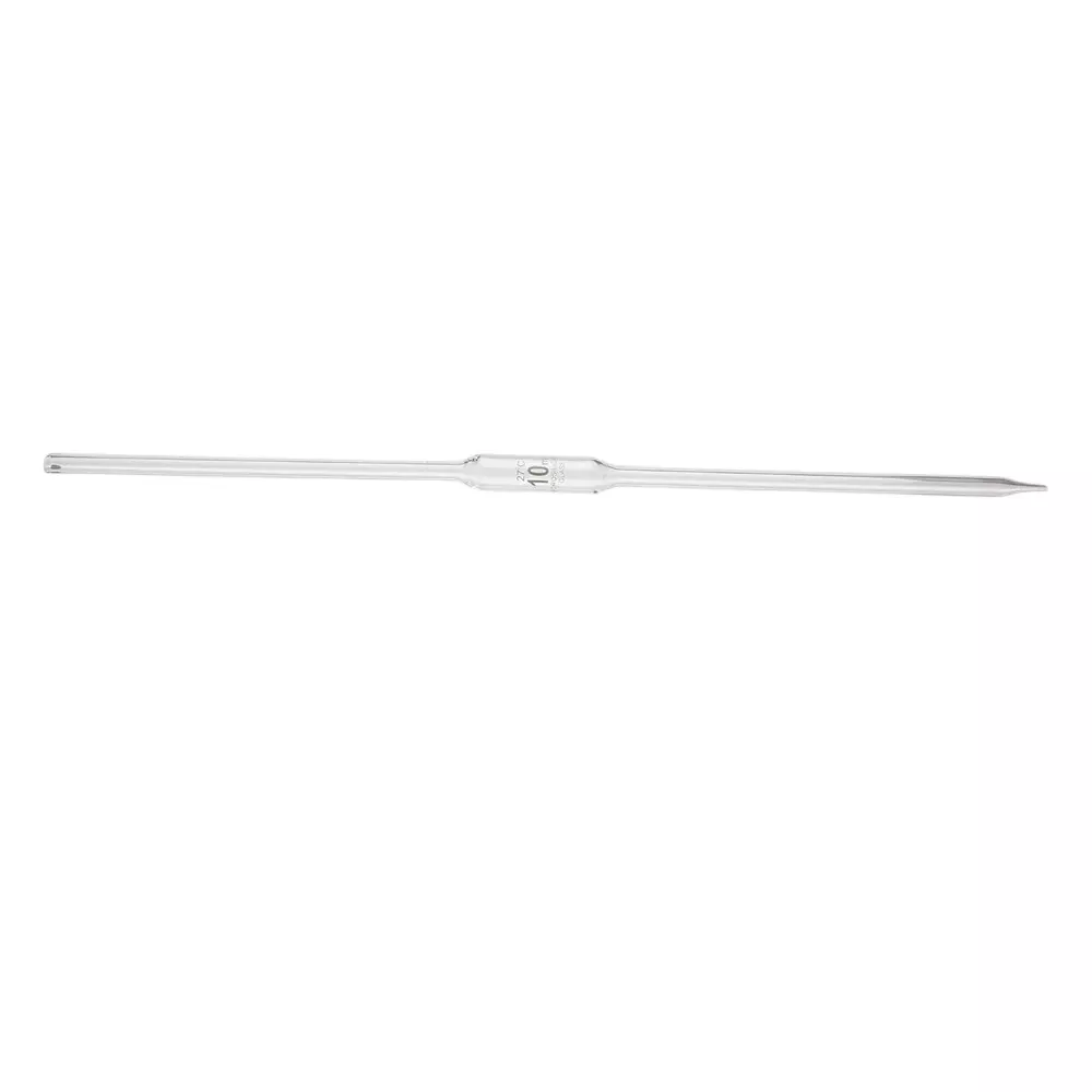 Eduscope Borosilicate Glass Pipette Volumetric 10 ml with Pipette Bulb, ‎VOLUMPIPETEE