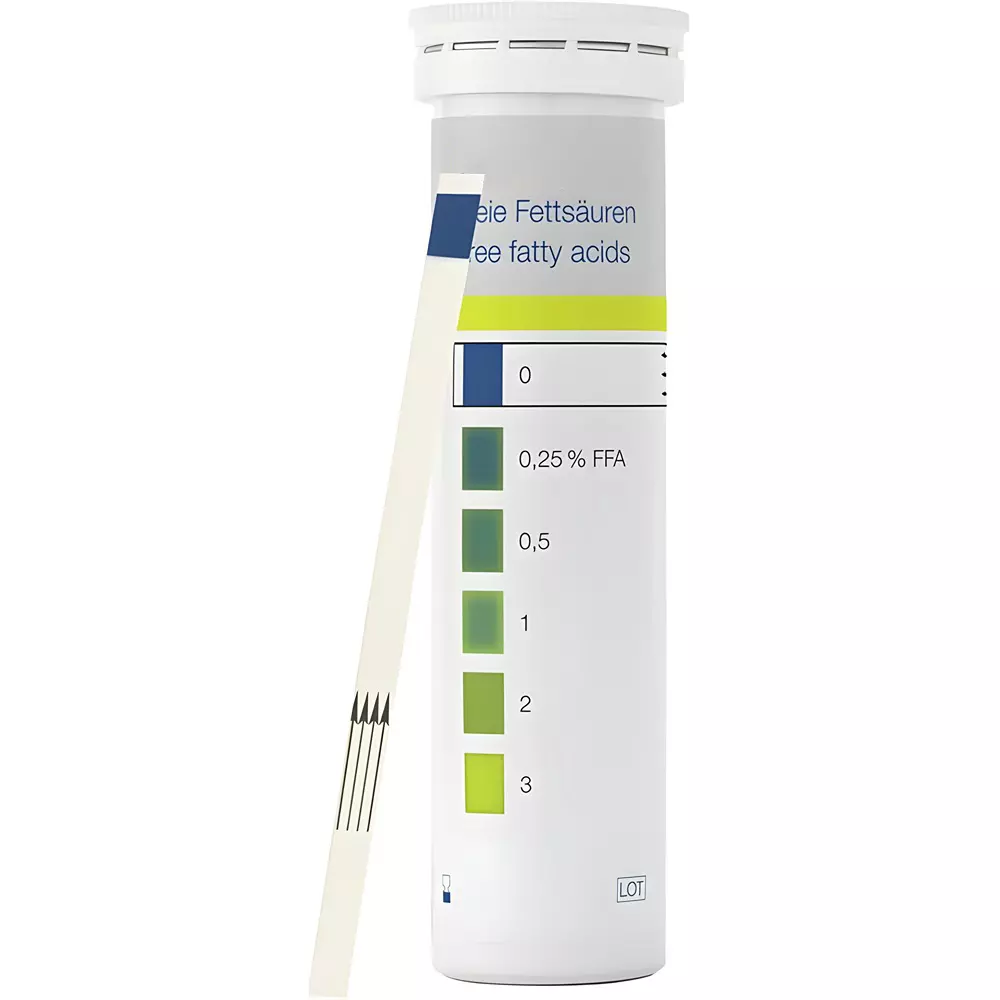 Bysafe Free Fatty Acids Test Strips 0-3% FFA Range and 50 Tests Capacity, KA-AV7K-JZ04