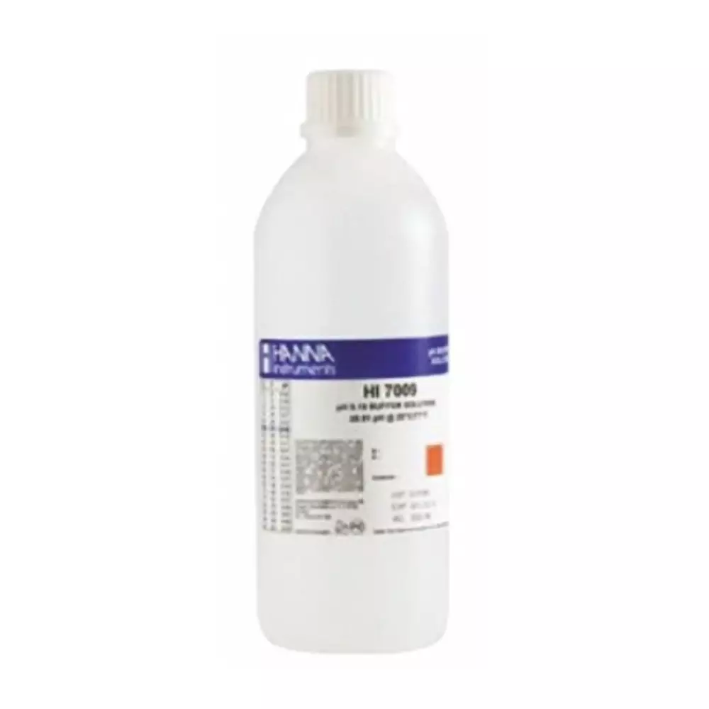 Hanna Instruments pH Buffer Solution, 500 ml Bottle, 9.18, HI7009L