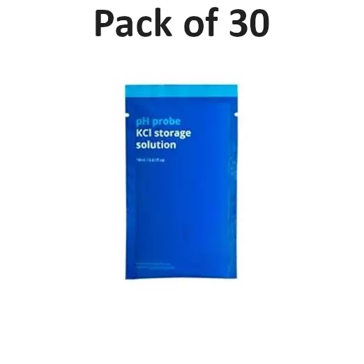 Bysafe 18 ml KCL Solution Sachet for Calibrating Probes, KI-7IBE-Z8K0 (Pack of 30)