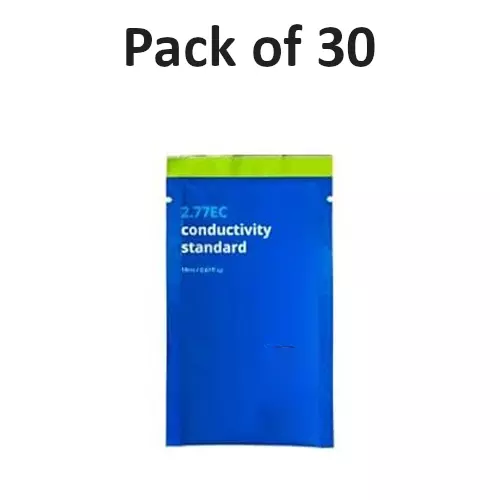 Bysafe 18 ml 2.77 EC Conductivity Calibration Solution Sachet for Laboratories, AR-GI2W-2MF4 (Pack of 30)