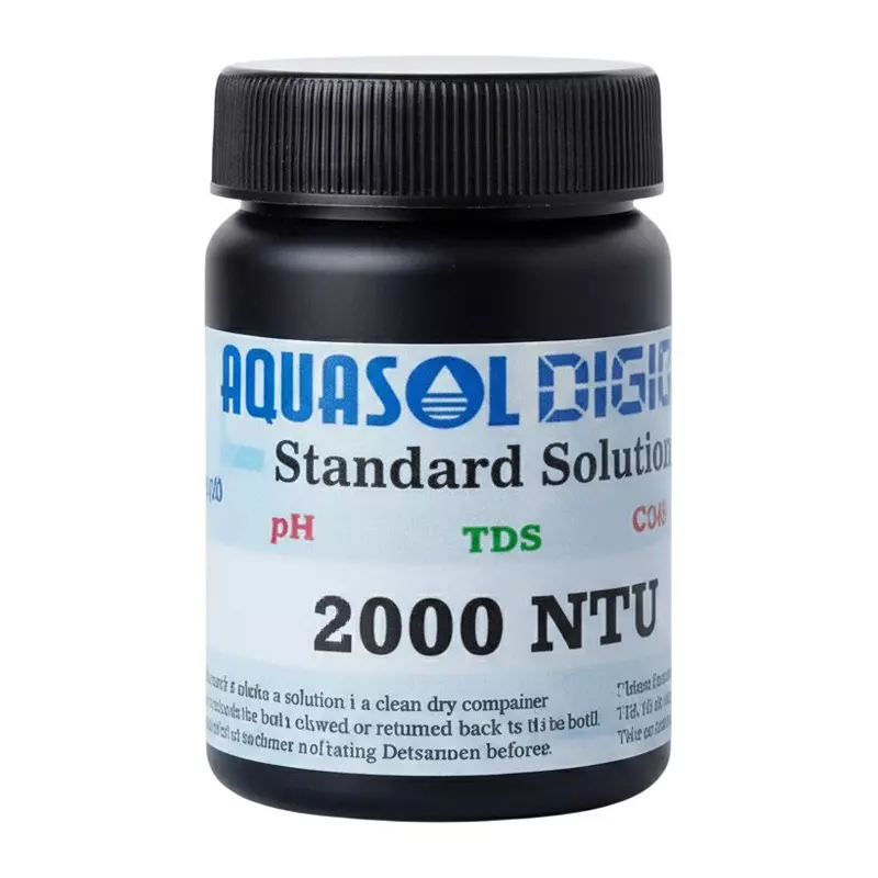 AQUASOL DIGITAL Turbidity Standard Solution 100 ml for Calibration of Turbidity Meter, AMB1T2000