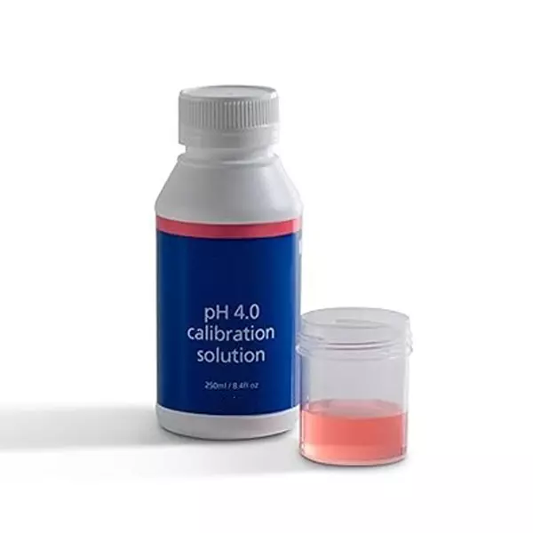 Bysafe 500 ml pH 4.0 Calibration Solution Liquid Bottle for Regular Cleaning and Calibration of Probes, E7-IQ9K-OBLZ