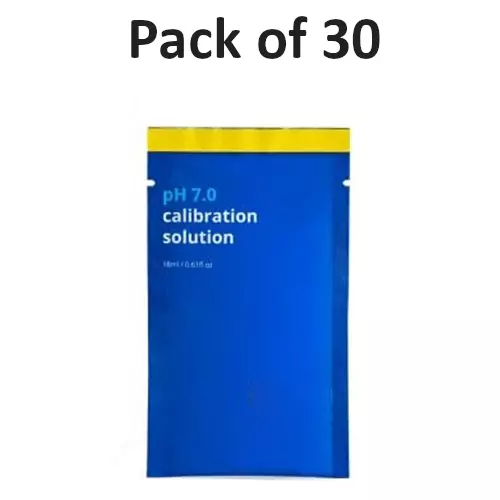Bysafe 18 ml pH 7.0 Calibration Solution Liquid Sachet for Regular Cleaning and Calibration of Probes, QG-AYKM-PZC9 (Pack of 30)