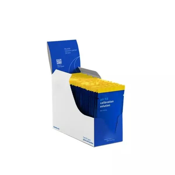 Bysafe 18 ml pH 7.0 Calibration Solution Liquid Sachet for Regular Cleaning and Calibration of Probes, QG-AYKM-PZC9 (Pack of 30)