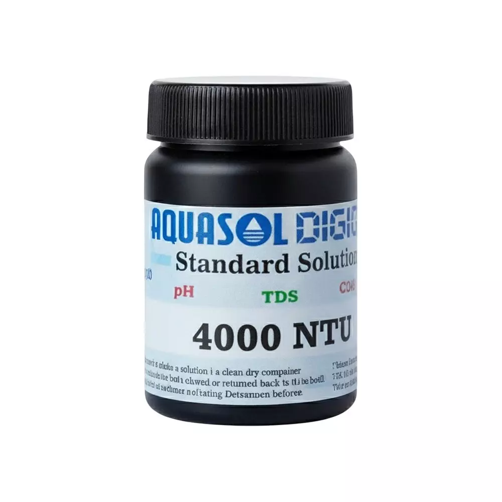 AQUASOL DIGITAL Turbidity Standard Solution 100 ml for Calibration of Turbidity Meter, AMB1T4000