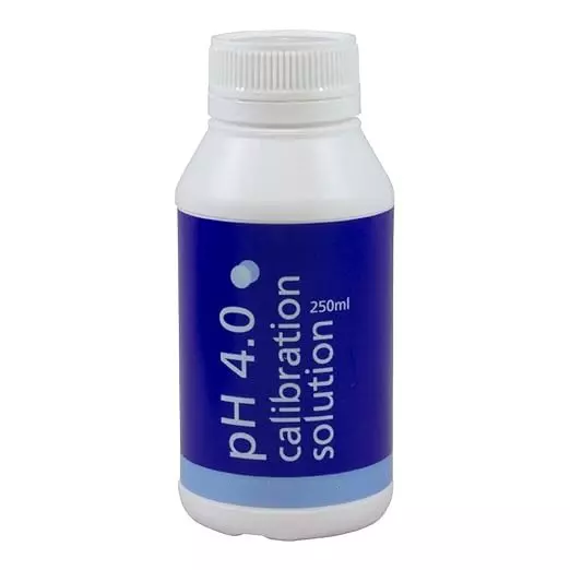 Bysafe 250 ml pH 4.0 Calibration Solution 732897 Liquid Bottle for Regular Cleaning and Calibration of Probes, 1J-96PI-3ILE