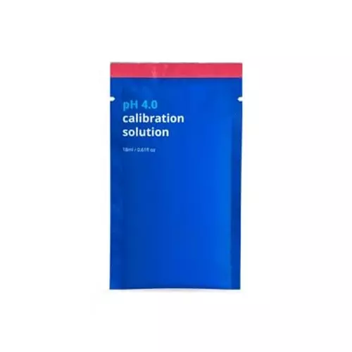 Bysafe 18 ml pH 4.0 Calibration Solution Liquid Sachet for Regular Cleaning and Calibration of Probes, SQ-AL4R-X5QM (Pack of 30)