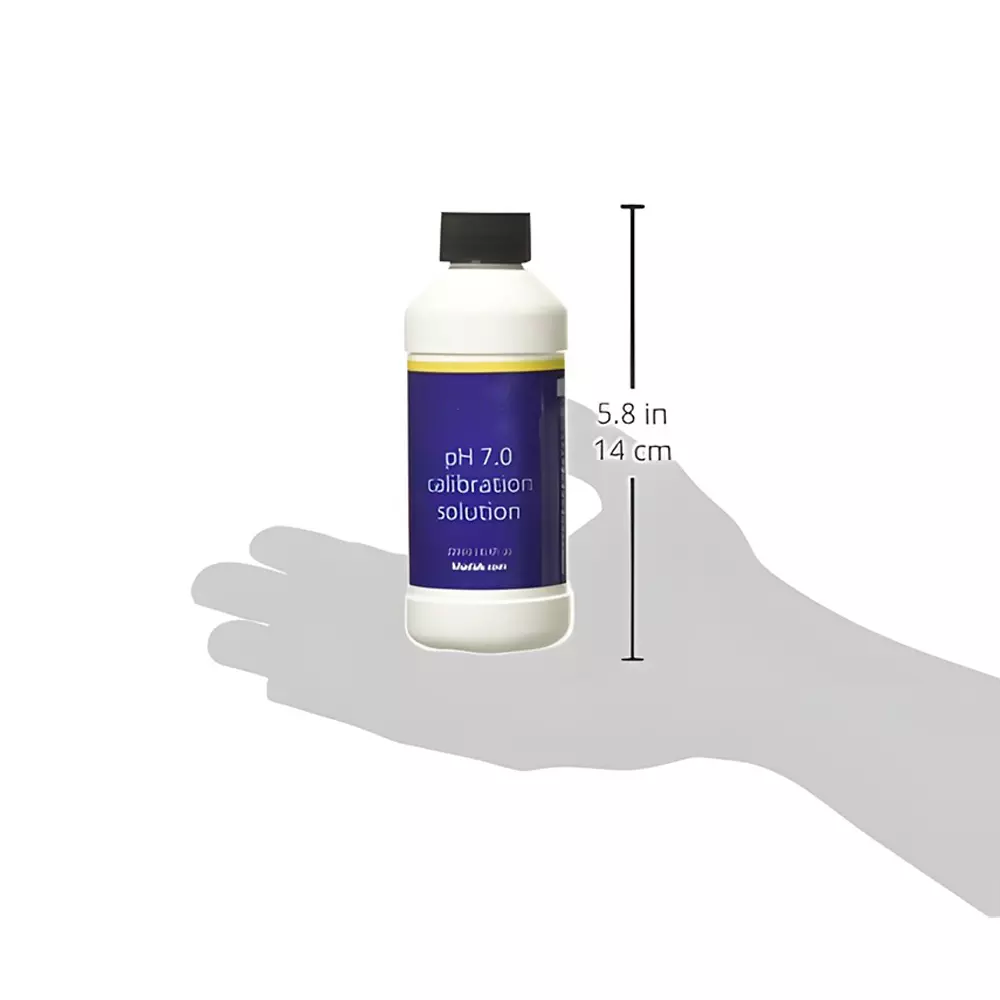 Bysafe 250 ml pH 7.0 Calibration Solution Liquid Bottle for Regular Cleaning and Calibration of Probes, 2P-SNPK-1N8Q