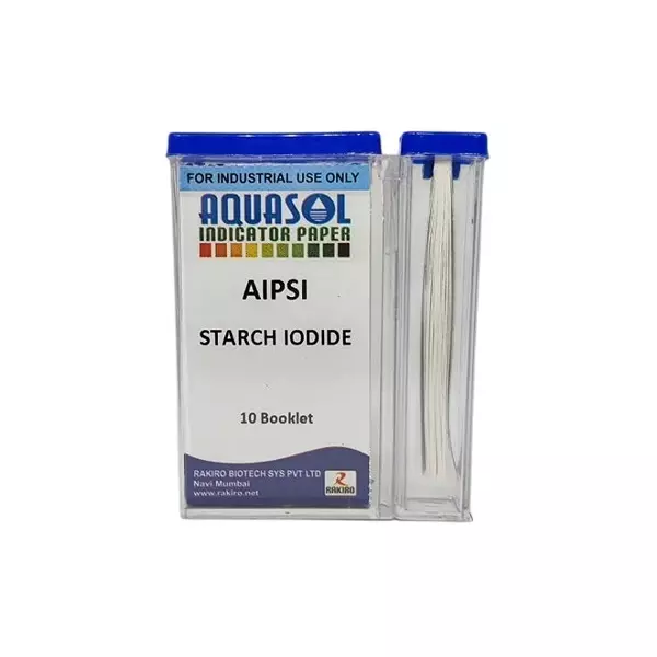 Aquasol 10 Booklets Indicator Paper Starch Iodide for Laboratories, ‎AIPPH01