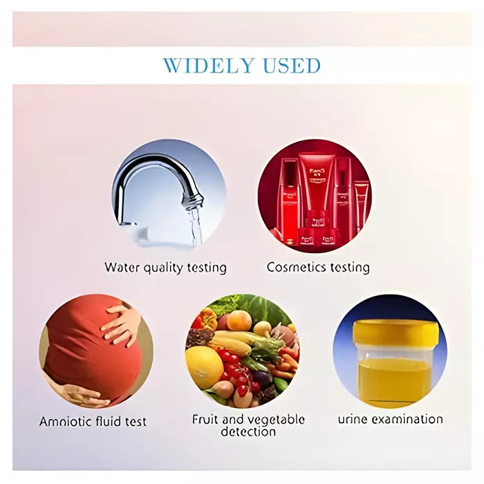 Bysafe pH Test Paper Roll 0-14 Range Litmus Paper in Plastic Housing for Laboratories, 4J-IWPJ-O9RC (Roll of 5 m)