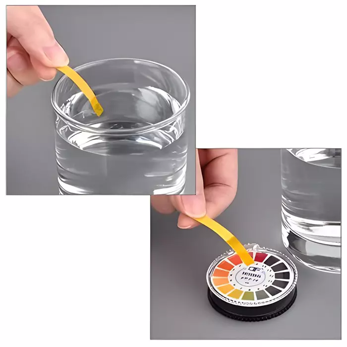 Bysafe pH Test Paper Roll 0-14 Range Litmus Paper in Plastic Housing for Laboratories, 4J-IWPJ-O9RC (Roll of 5 m)