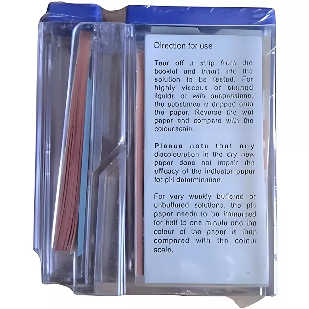 Bysafe pH Paper Book Range 2-10.5 pH for Testing Acids & Bases, IF-VPJT-X687 (Pack of 10 Books)