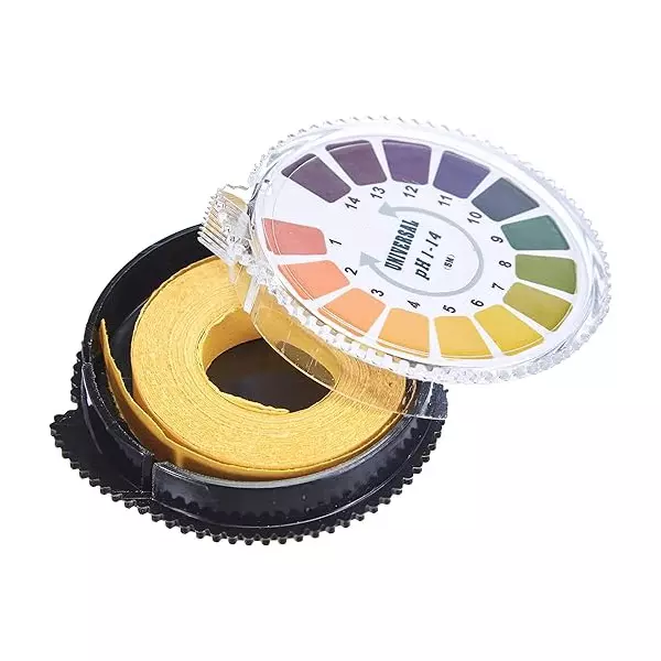 KERRO Yellow Litmus Paper with 0-14 ph Range and 5 m Length for Laboratories, PHS-035