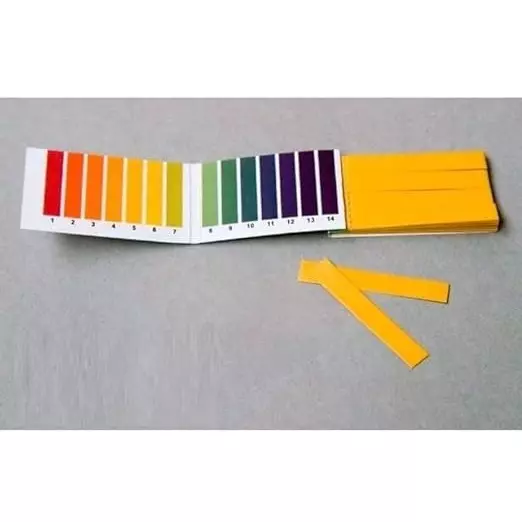 Bysafe 80 pH Strips Range 1-14, Size Approx. 45 mm x 7 mm for Distinguishing between Acids and Bases, OMPHB1