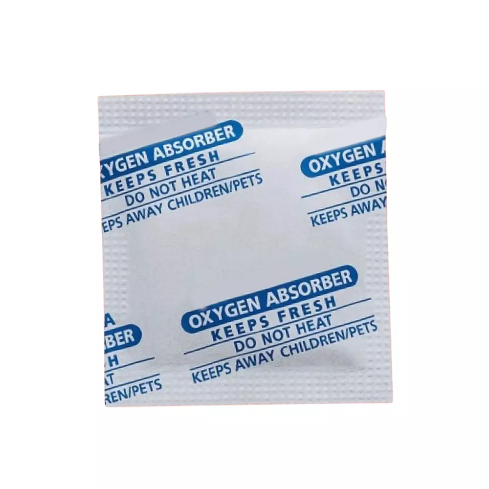 Ecofresh 3000 cc Oxygen Absorber Pouch for Usage in Food Packaging, Pharmaceuticals & More (Pack of 150)