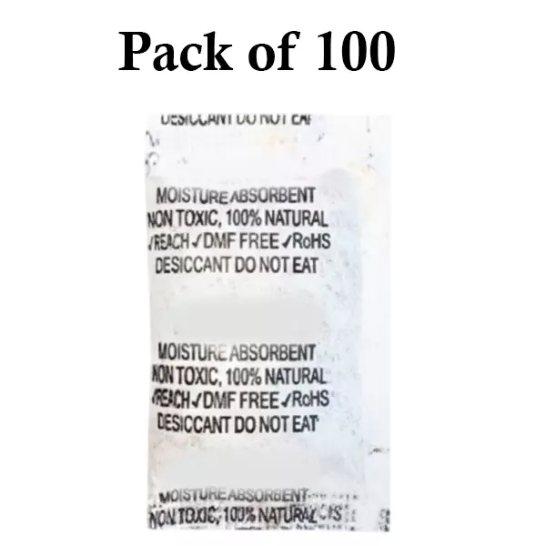Ecofresh 10 g Lemon Fragrance Desiccant Pouch for Textiles and Garments Industry (Pack of 100)