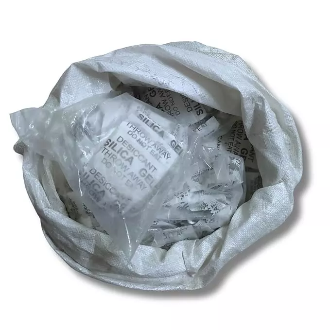 Waltzer India 20 g Silica Gel Packet White Color Crystals for Absorbing Moisture, WI-SILICA-20GM/P-1KG (Pack of 1250)