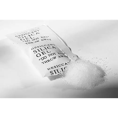ELYSIAN 50 g Each x 20 Silica Gel Pouch for Absorbing Moisture in Wardrobe, Electronics & More (Pack of 1 Kg)