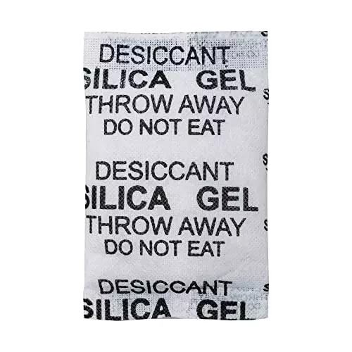 ELYSIAN 5 g Each x 200 Silica Gel Pouch for Absorbing Moisture in Wardrobe, Electronics & More (Pack of 1 Kg)