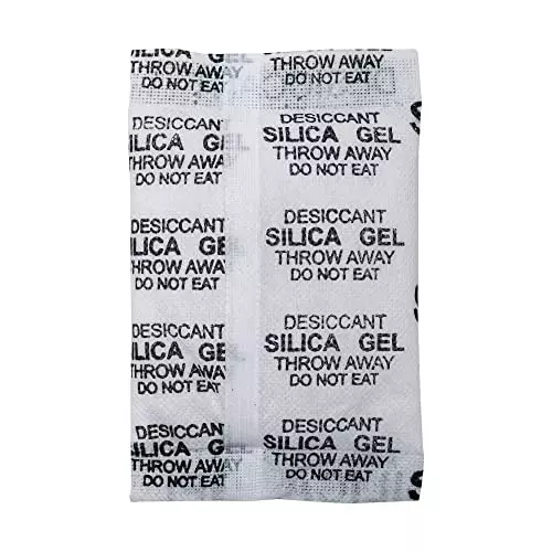 ELYSIAN 5 g Each x 200 Silica Gel Pouch for Absorbing Moisture in Wardrobe, Electronics & More (Pack of 1 Kg)